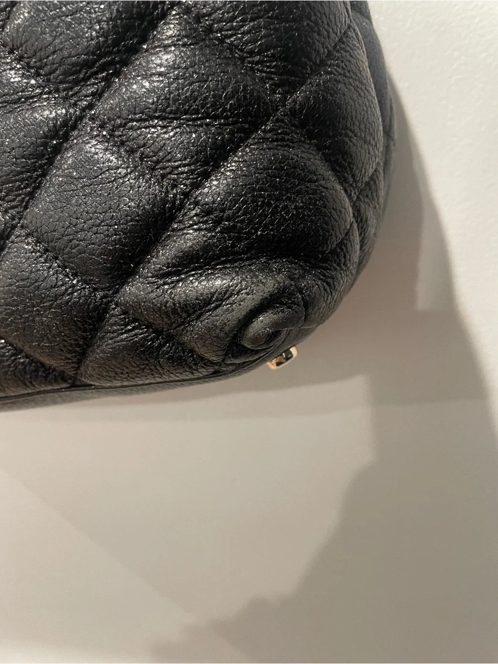 ♠️ Black Quilted Shoulder Tote Bag by Kate Spade ♠️